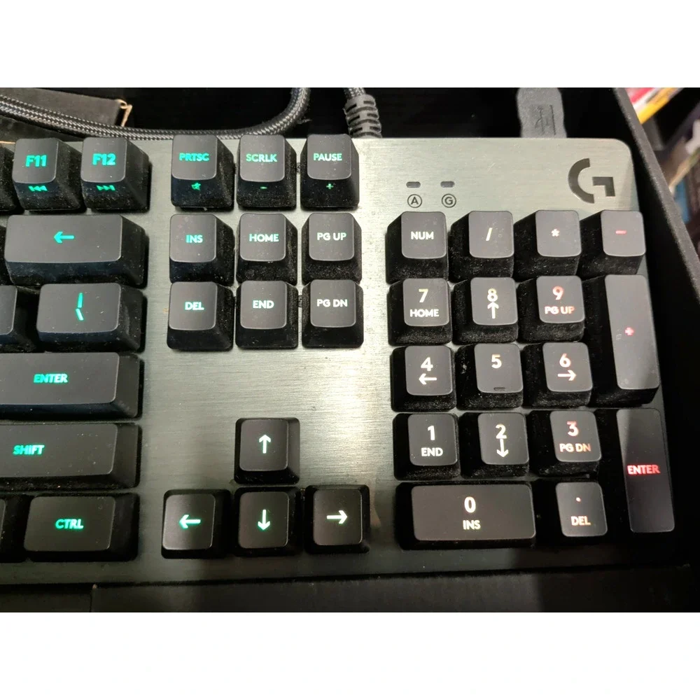 Logitech G513 Carbon Mechanical Gaming Keyboard GX Blue RGB Clicky Wired Tested